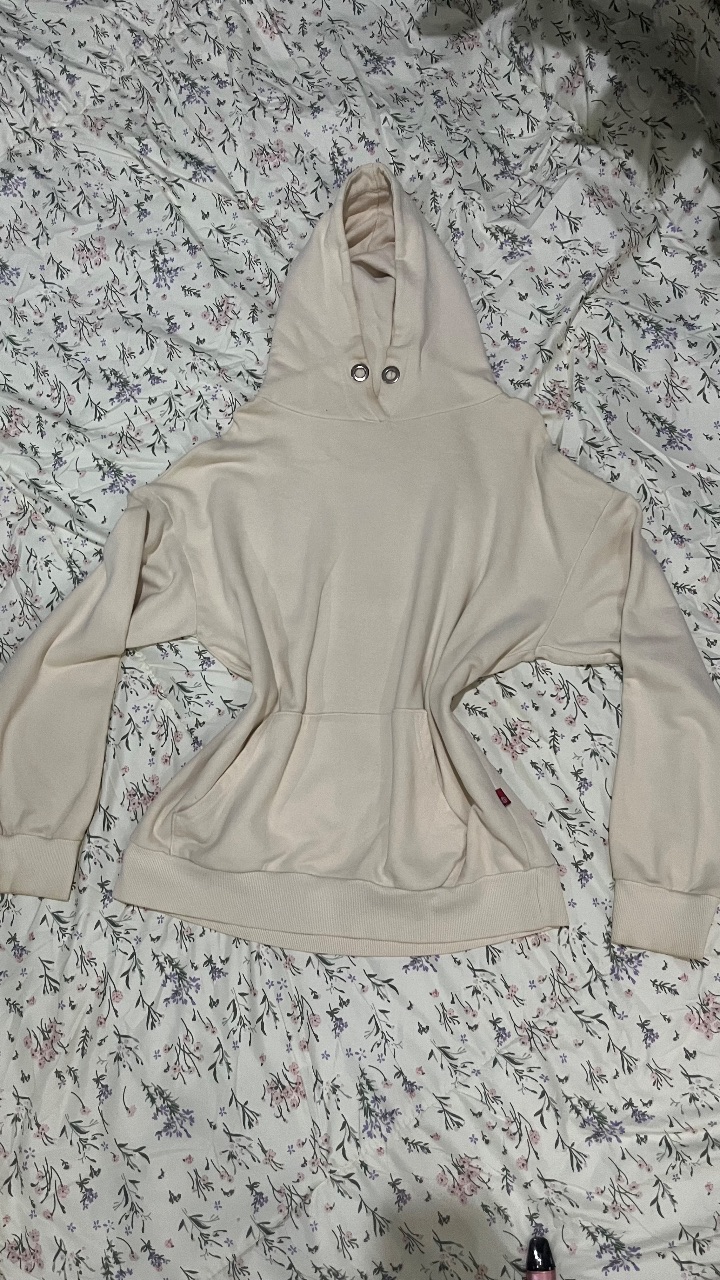 hoodie cream