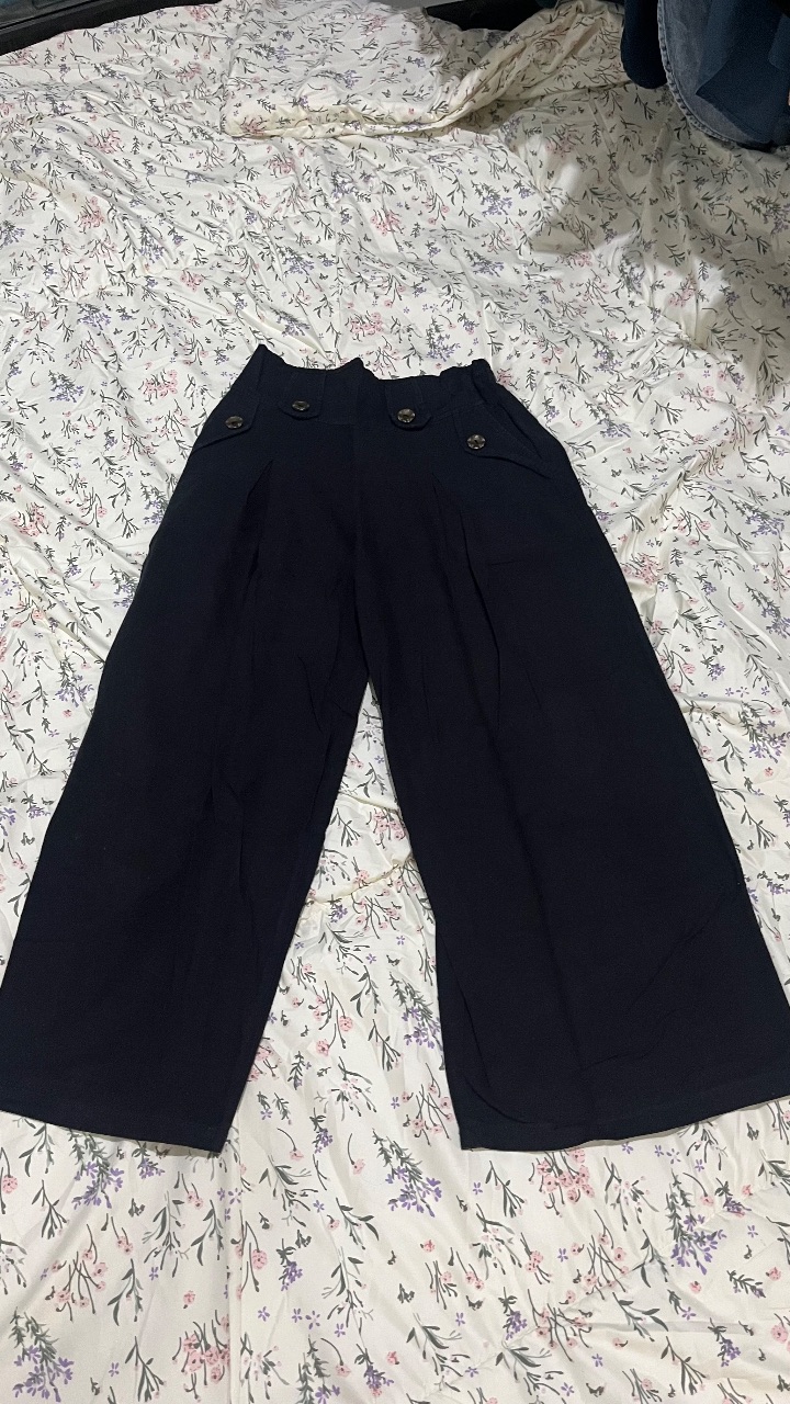 celana bahan hitam 1